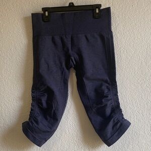 Lululemon Athletica Navy Capris
